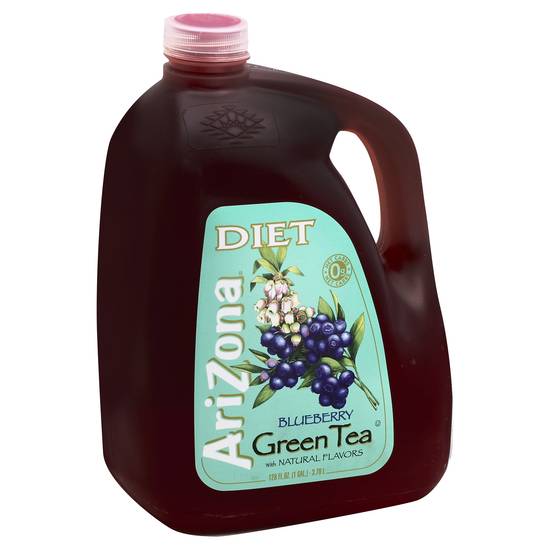 Arizona Diet Green Tea Blueberry Flavor (128 fl oz)