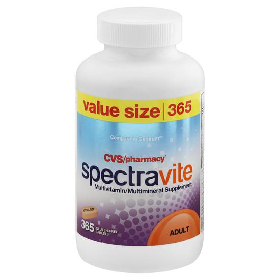Cvs Spectravite Adult Multivitamin Supplements Tablets