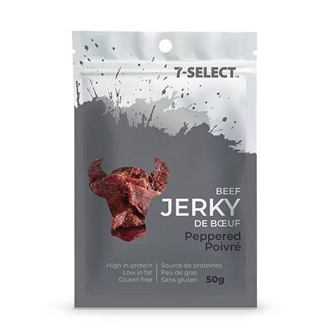 7-Select Peppered Beef Jerky 50g