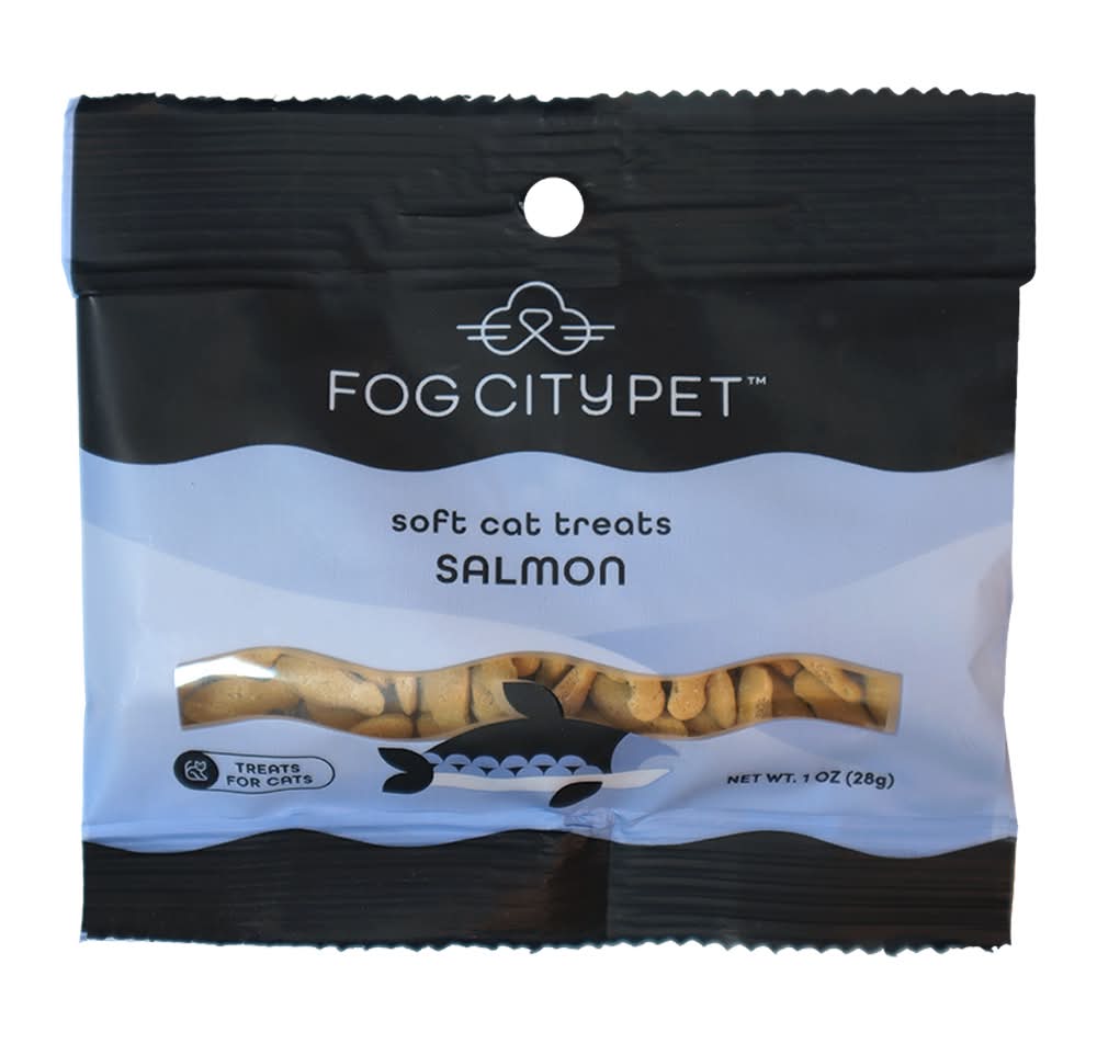 Fog City Pet Soft Salmon Trial Size Cat Treats (1 oz)