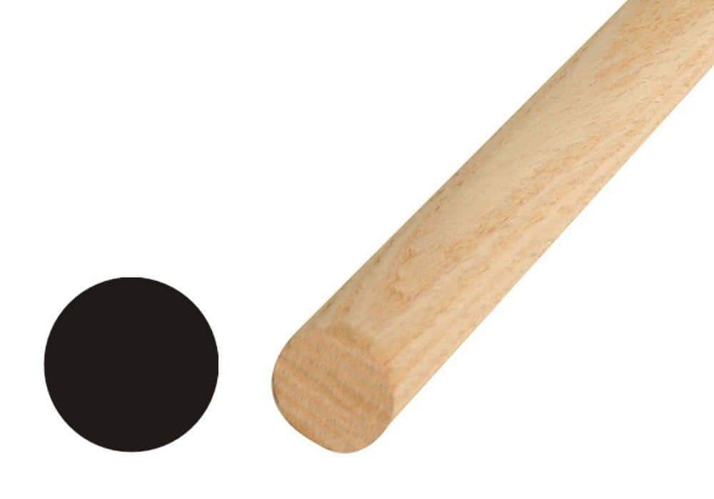 48 In. X 7/8 In. Wood Round Dowel