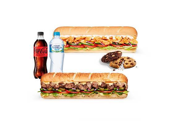 Subway® Indulgent: Meal for Two