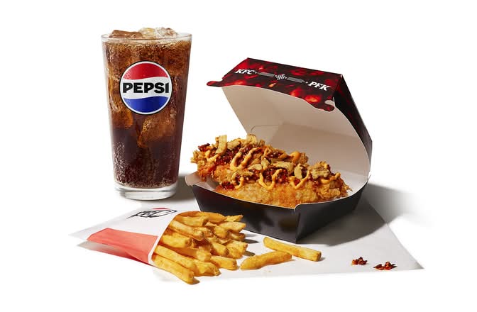 2 Pieces Loaded Chili Crunch Tenders Combo