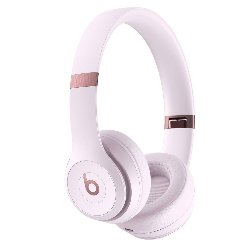 Beats Solo 4 Bluetooth Wireless on Ear Headphones, Cloud Pink