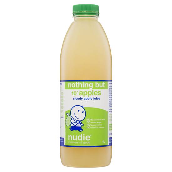 Nudie Nothing But 100% Fresh Apple Juice 1L