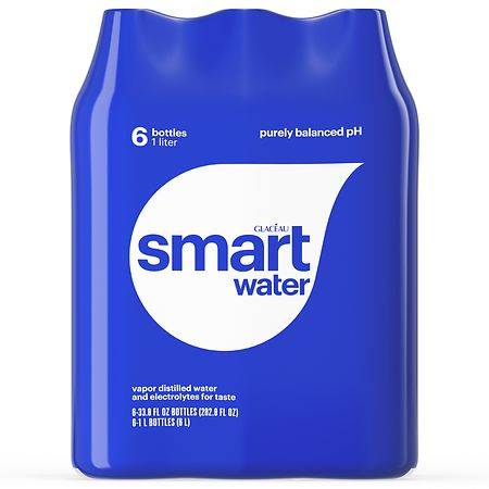 Smartwater Still Water - 23.7 fl oz x 6 pack