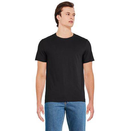 George Men's Crew Neckline Tee, XL, Black