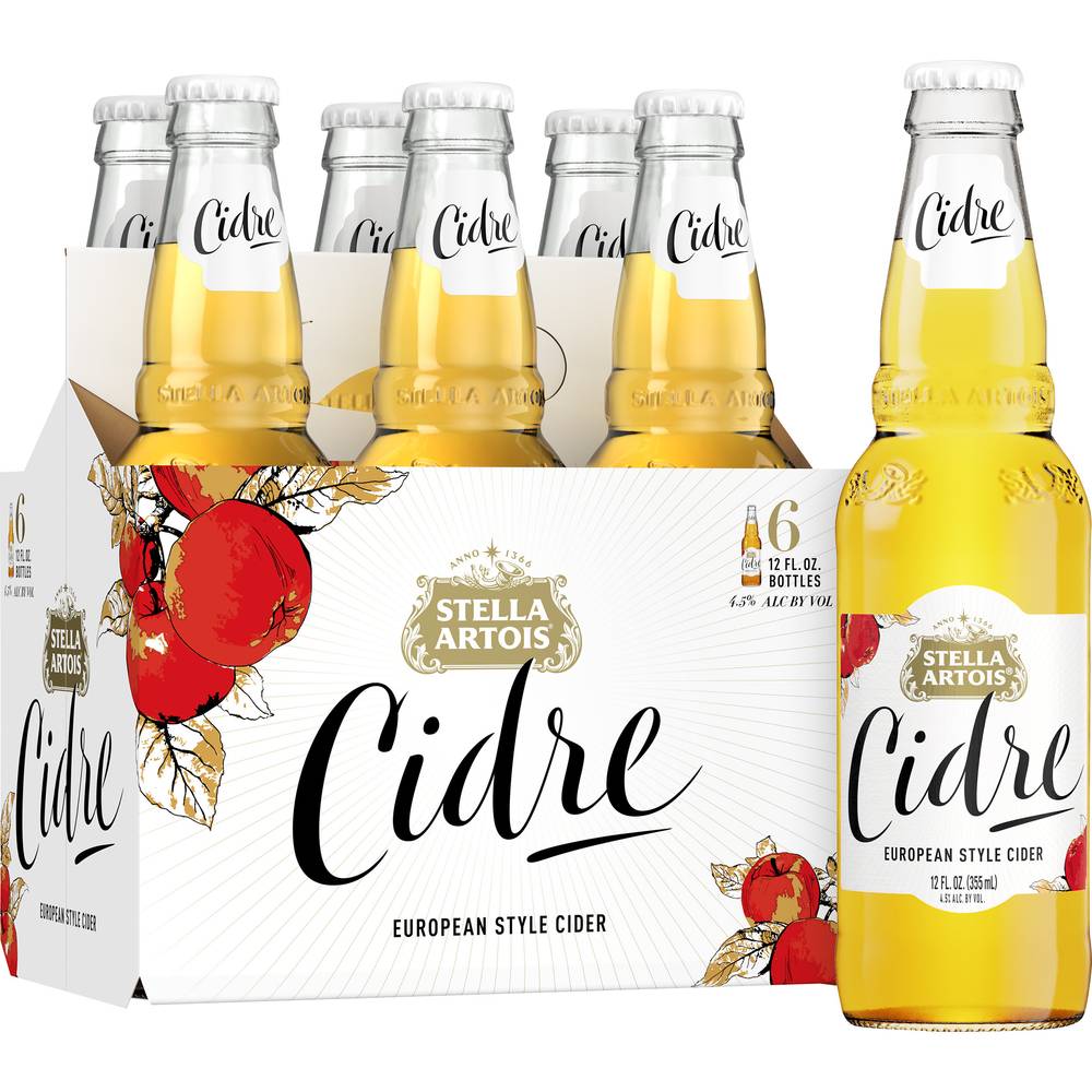 Stella Artois European Style Cider (6 x 12 fl oz)