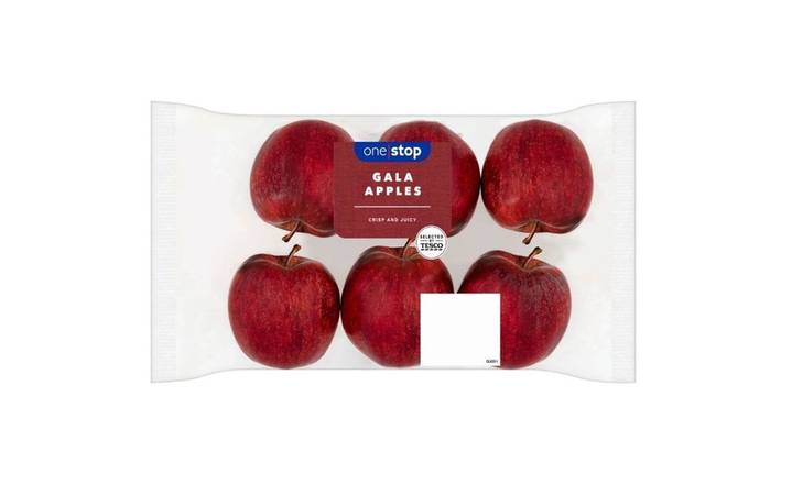 One Stop Gala Apples 6 pack (377119) 