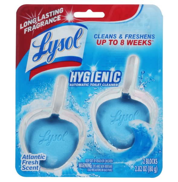 Lysol Hygienic Automatic Toilet Cleaner, Atlantic Fresh Scent