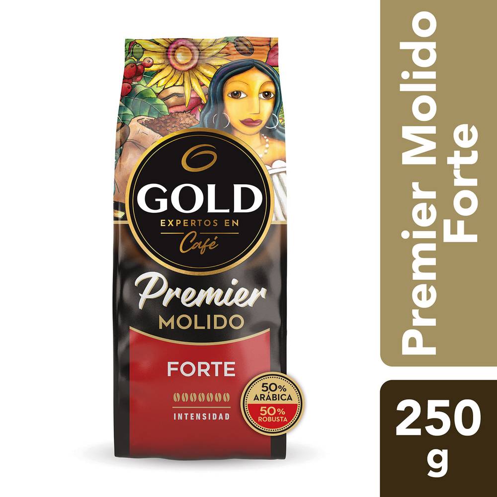 Gold café premier forte (250 g)