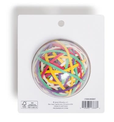 Les Produits U Rubber Band Ball, Assorted (5.6 oz)