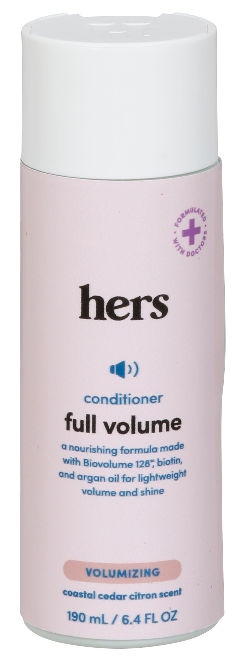 hers Full Volume Coastal Cedar Citron Scent Conditioner (6.4 fl oz)