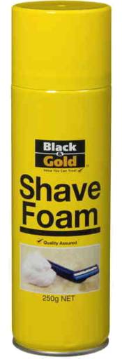 Black Gold Shaving Foam (250g)
