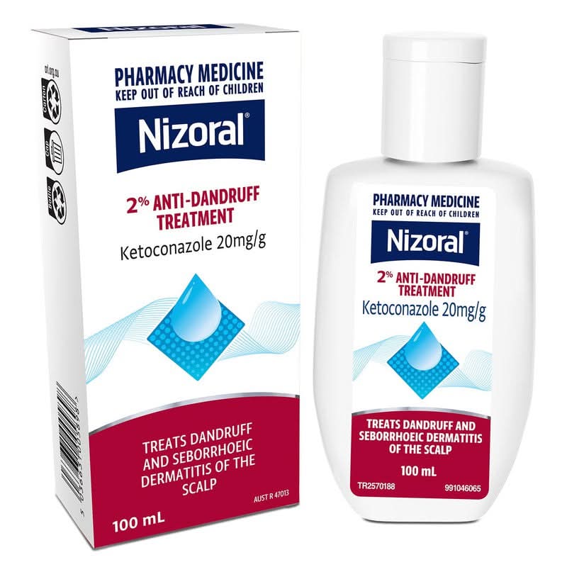 Nizoral 2% Anti-Dandruff Treatment Shampoo Red 100ml