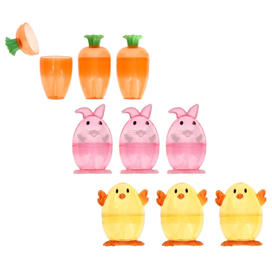 Seasonal Collection Character Easter Eggs, 3-pc Pack.