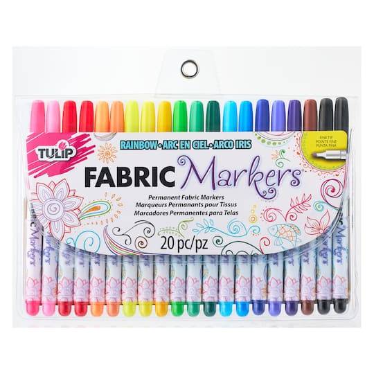 Tulip Fabric Fine Writers Markers (20 ct) (assorted)