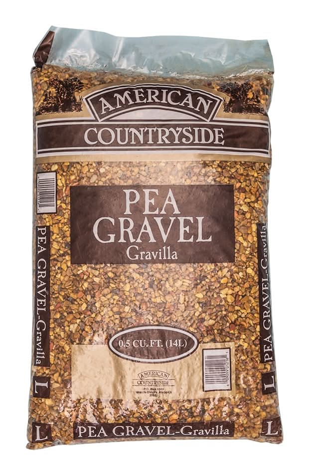 American Countryside 0.5 cu ft Multicolor Pea gravel (More than 3-in)