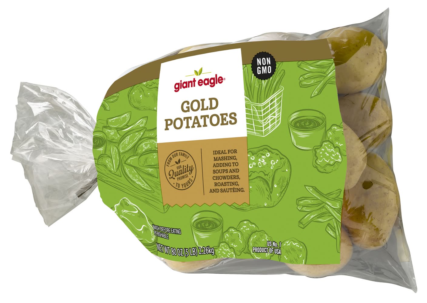 Giant Eagle Gold Potatoes