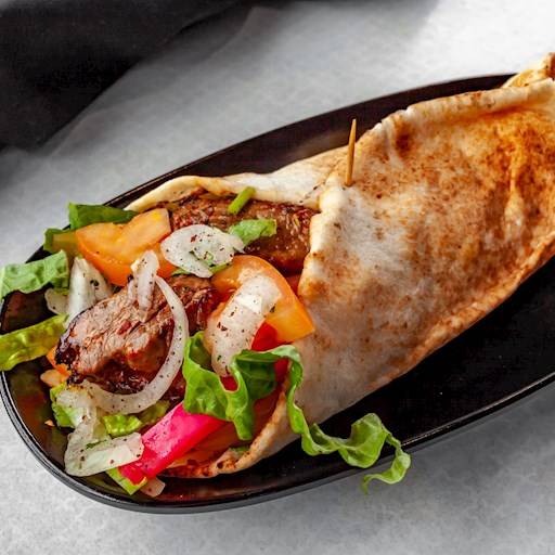 Wrap Lamb Kebab