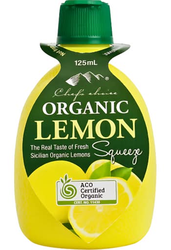 Chef's Choice Organic Lemon Squeeze (125mL)