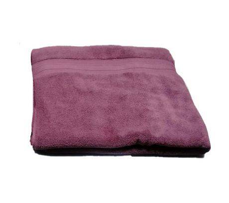 Hometrends home trends serviette surdimensionnée dk purple (drap de bain) - solid bath sheet dark purple (1 unit)