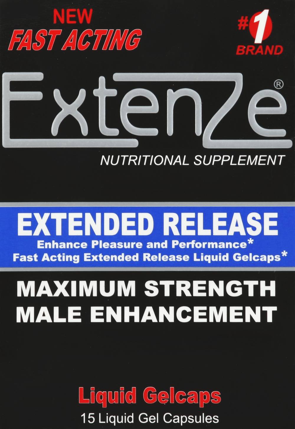 ExtenZe Extended Release Male Enhancement Supplement (15 ct)