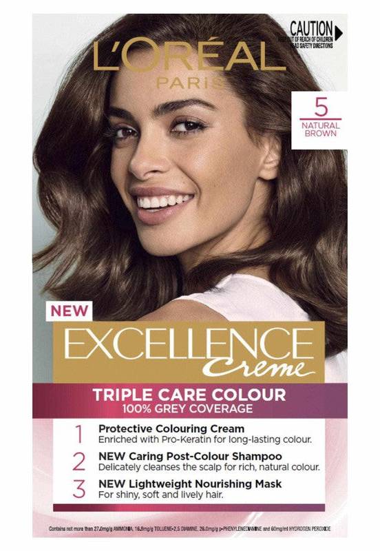 L'Oreal Paris Excellence Creme Hair Colour 5 Brown