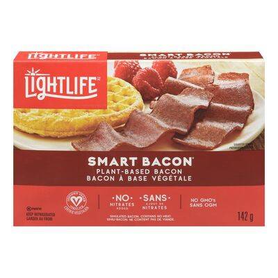 Lightlife Smart Bacon Vegan Bacon Strips (142 g)