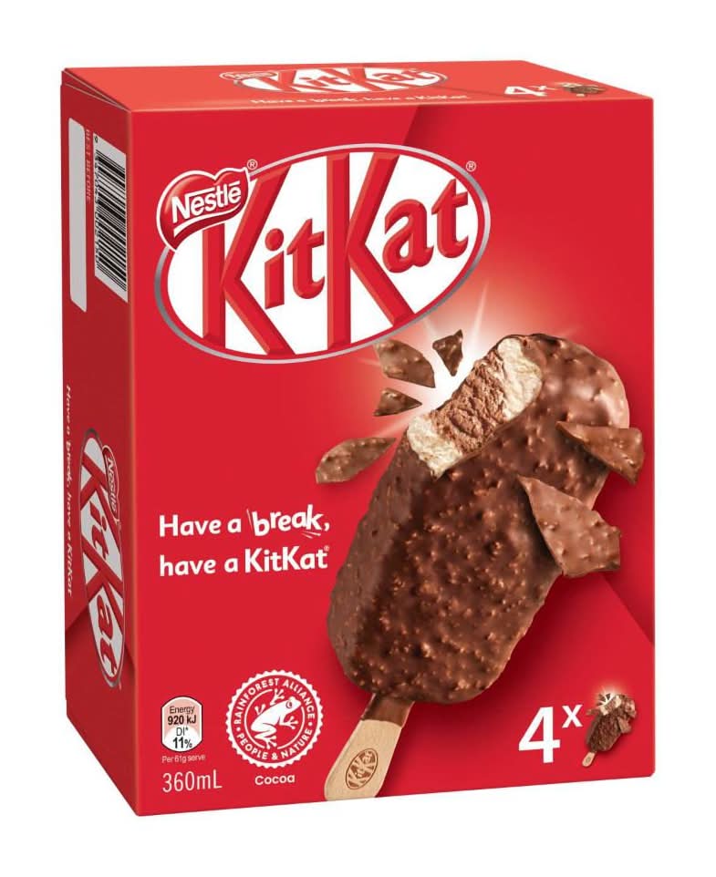 Nestlé Kitkat Ice Cream Cocoa Sticks 