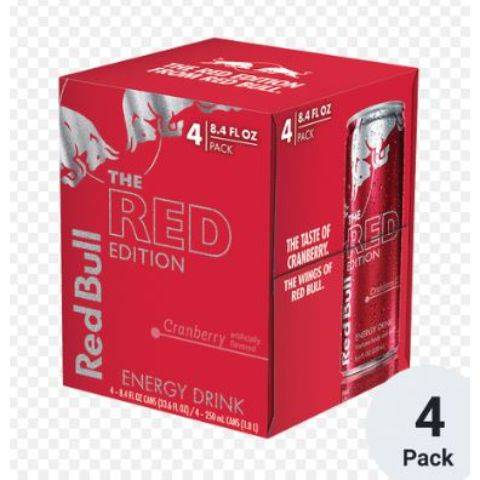 Red Bull Red Edition 4 Pack 8.4oz