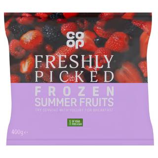 Co-op Freshly Frozen Summer Fruits 400g
