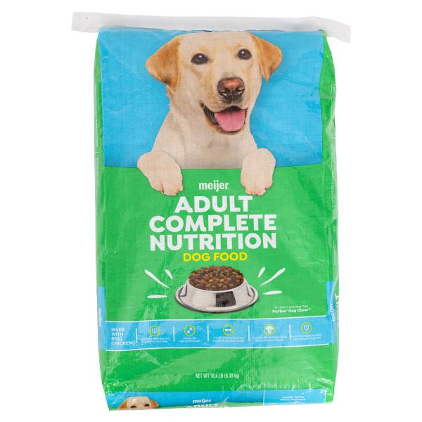 Meijer Complete Nutrition Dry Dog Food, Poultry Flavor (18.5 lbs)