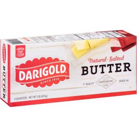 Darigold - Natural Salted Butter - 1 lb (30 Units per Case)
