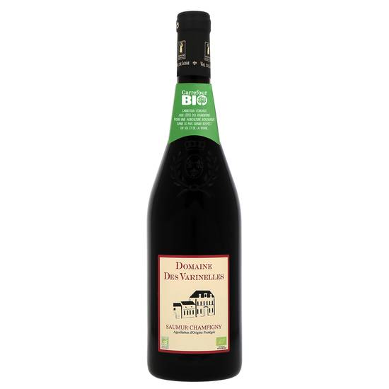 Carrefour Bio - Vin rouge AOC saumur champigny domaine des varinelles (750 ml)