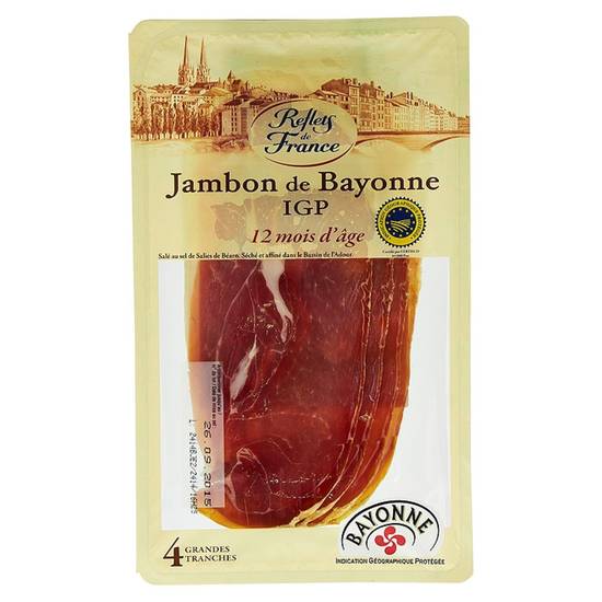 Reflets de France - Jambon de bayonne IGP (4 pièces)