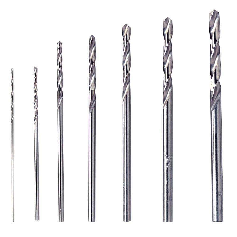 Dremel Rotary Tool Small Drill Bit Set For Metal (7 ct)