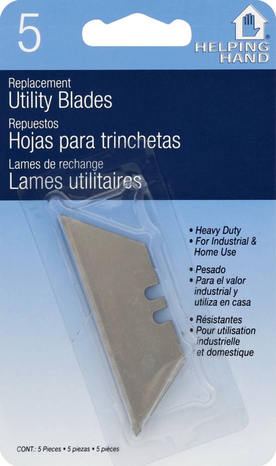 Helping Hand Replacement Utility Blades (5 ct)