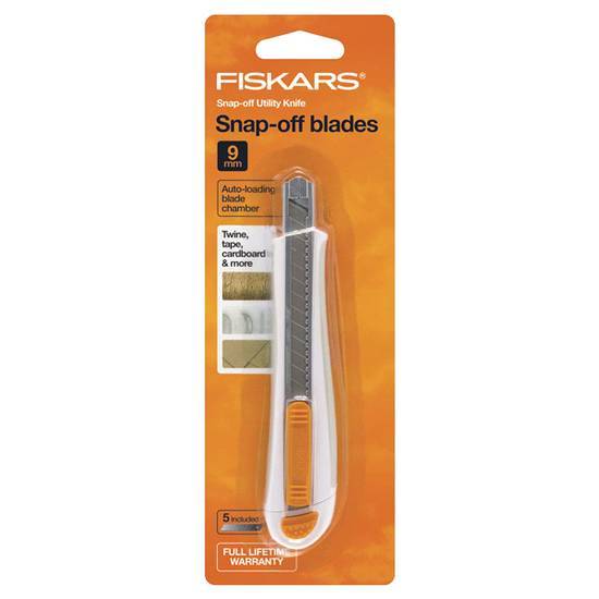 Fiskars Snap-Off Utility Knife - 9mm