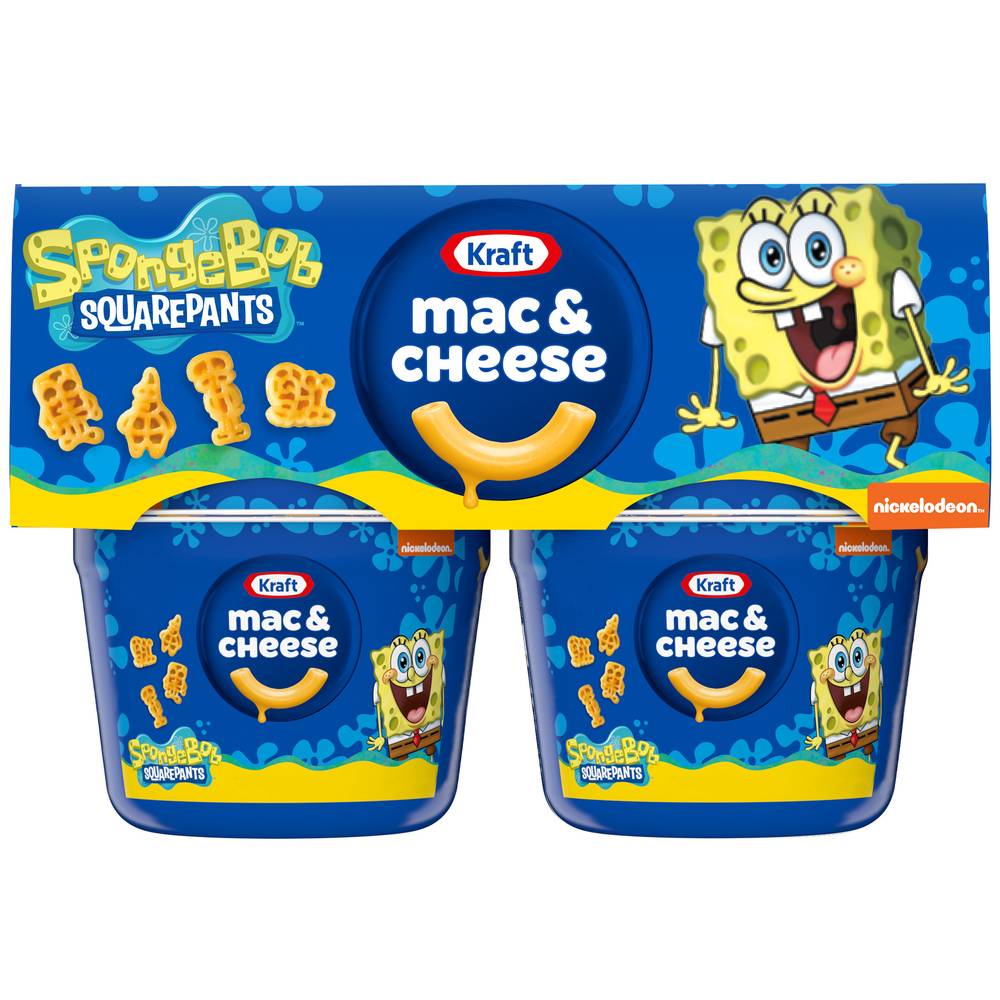 Kraft Mac & Cheese Pasta & Cheese Sauce Mix Cup (4 ct)