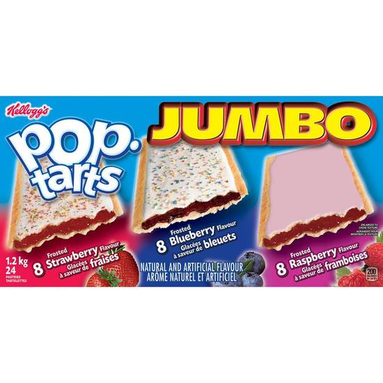Pop Tarts Jumbo Variety pack (24 ct)