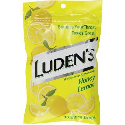 Luden's Throat Drops, Honey Lemon (0.9 oz)
