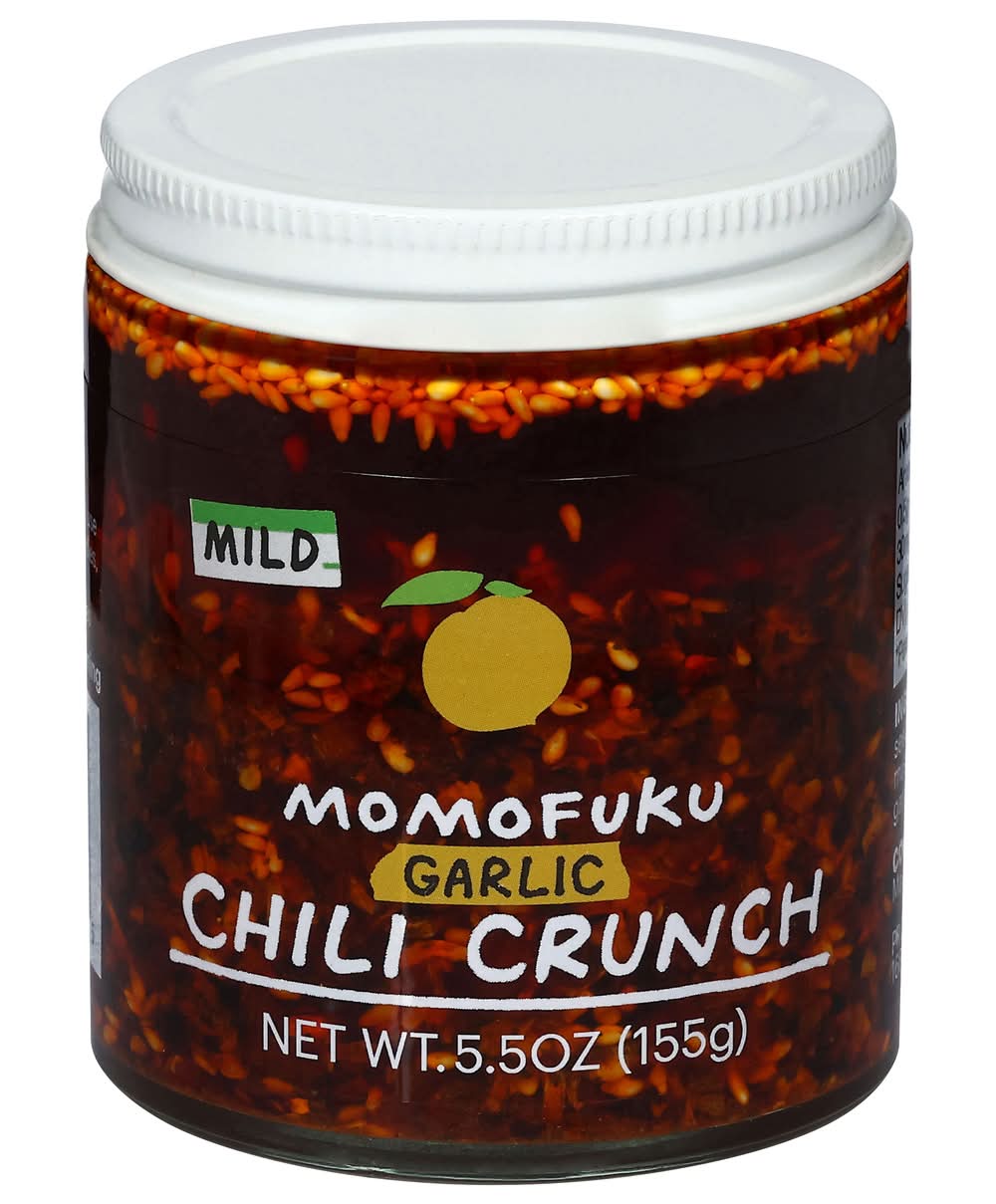 Momofuku Mild Garlic Chili Crunch, Garlic (5.5 oz)