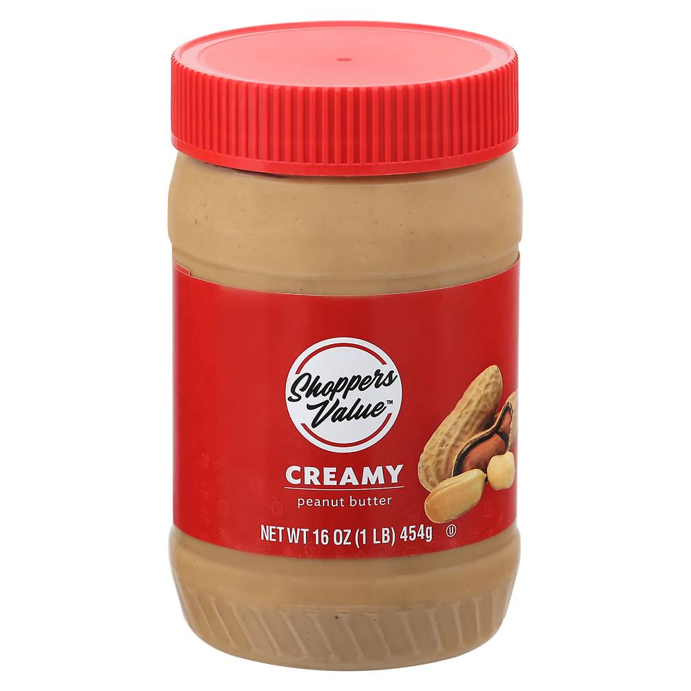 Shoppers Value Creamy Peanut Butter