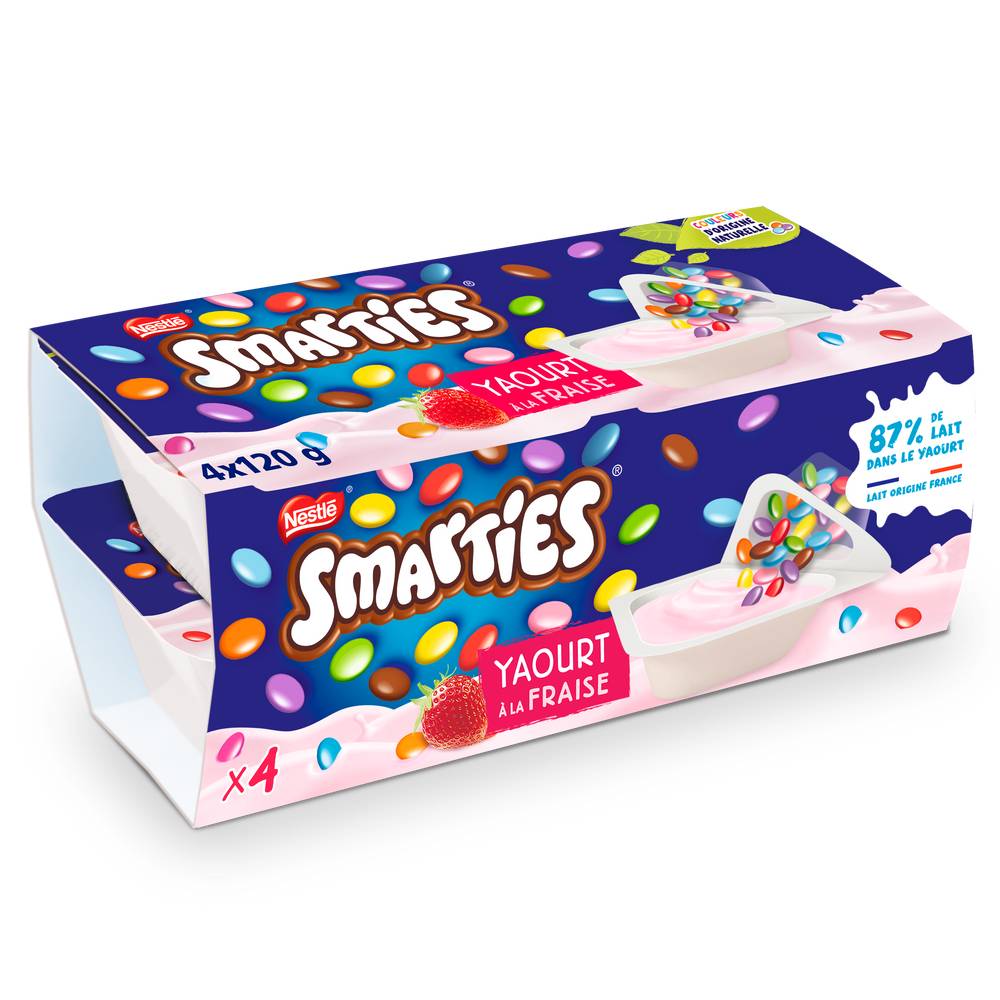 Nestlé - Smarties yaourt à la fraise (480g)