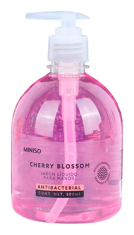 Miniso · Jabón para manos cereza (500 ml)