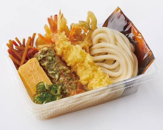 えび天と定番おかずのうどん弁当(冷)