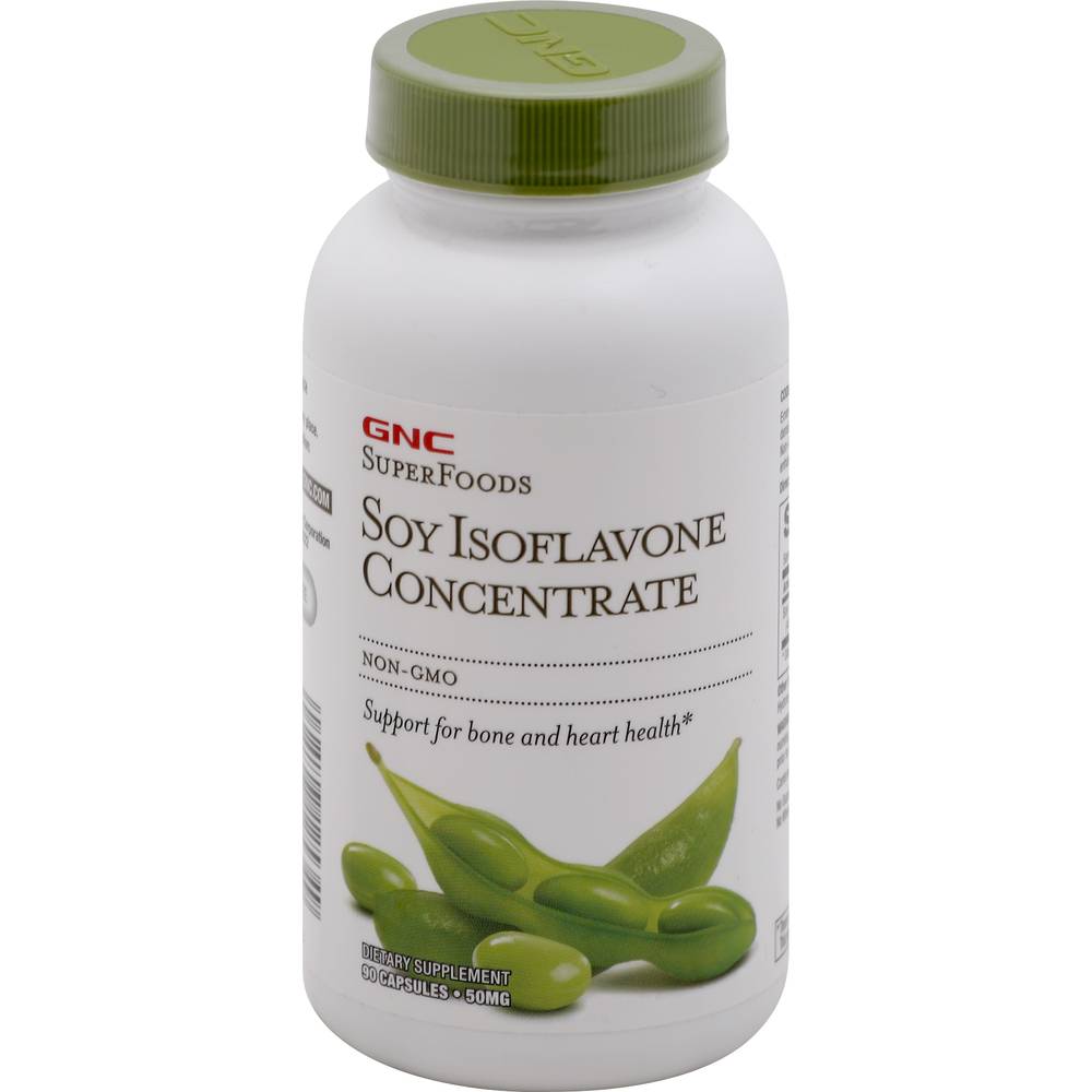 Gnc Soy Isoflavone Concentrate Capsules