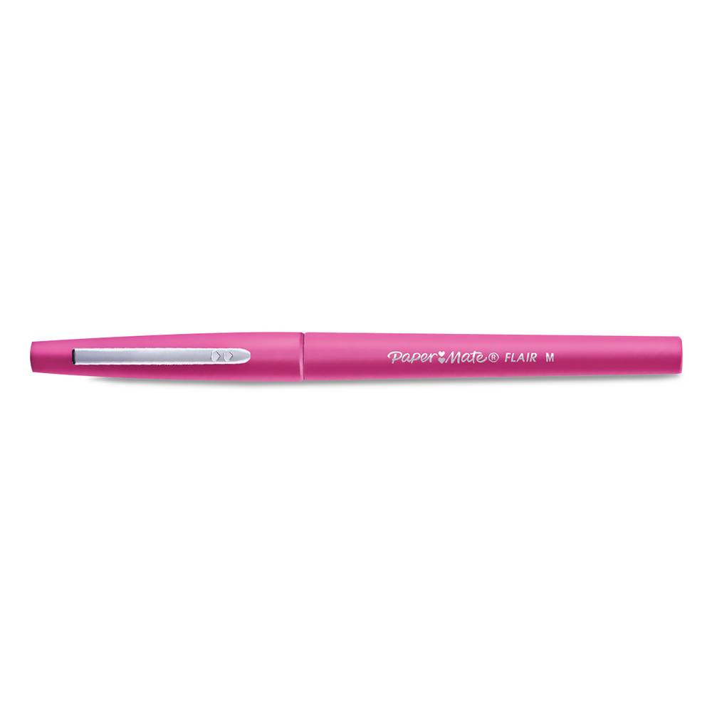 Paper mate bolígrafo flair rosa (1 pieza)