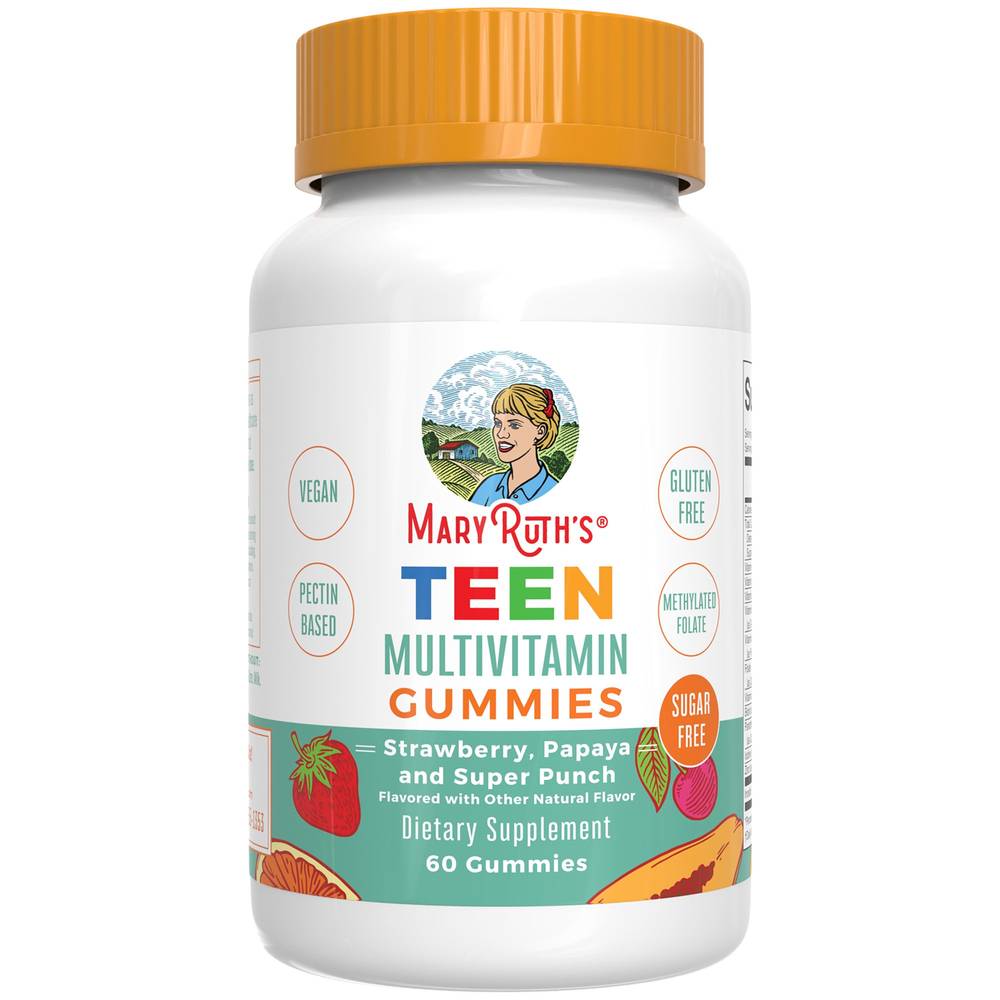 Teen Multivitamin Gummies - Sugar Free - Mixed Fruit (60 Gummies)